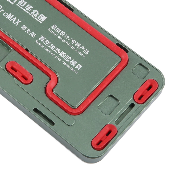 For iPhone 13 Pro Max LCD Screen Frame Vacuum Heating Glue Removal Mold with Holder by buy2fix