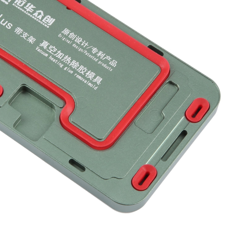 For iPhone 14 Plus LCD Screen Frame Vacuum Heating Glue Removal Mold with Holder by buy2fix