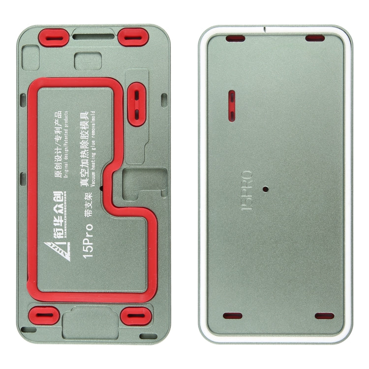 For iPhone 15 Pro LCD Screen Frame Vacuum Heating Glue Removal Mold with Holder - Mould by buy2fix | Online Shopping UK | buy2fix