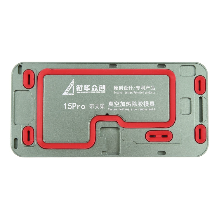 For iPhone 15 Pro LCD Screen Frame Vacuum Heating Glue Removal Mold with Holder - Mould by buy2fix | Online Shopping UK | buy2fix
