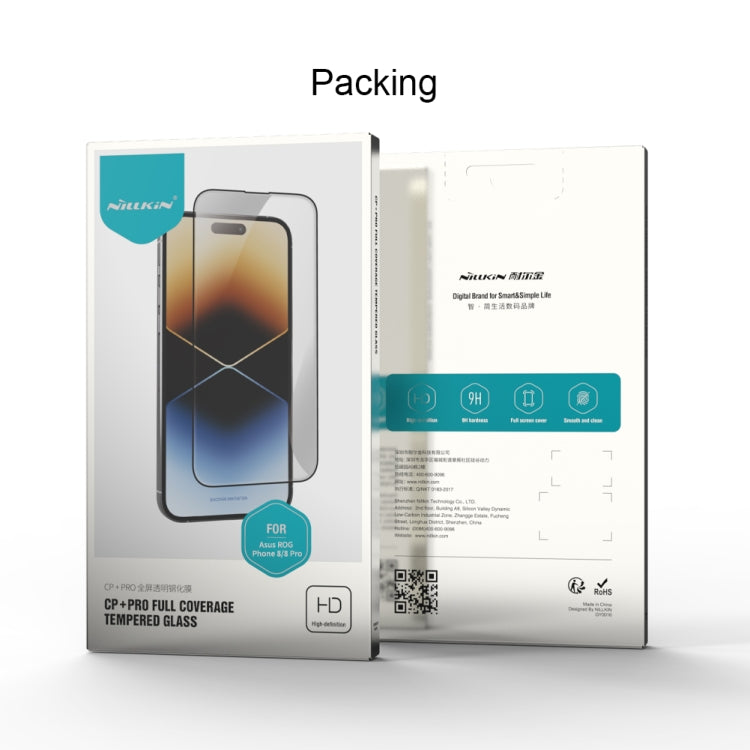 For Asus ROG Phone 8 Pro / 8 NILLKIN CP+Pro 9H Explosion-proof Tempered Glass Film by NILLKIN