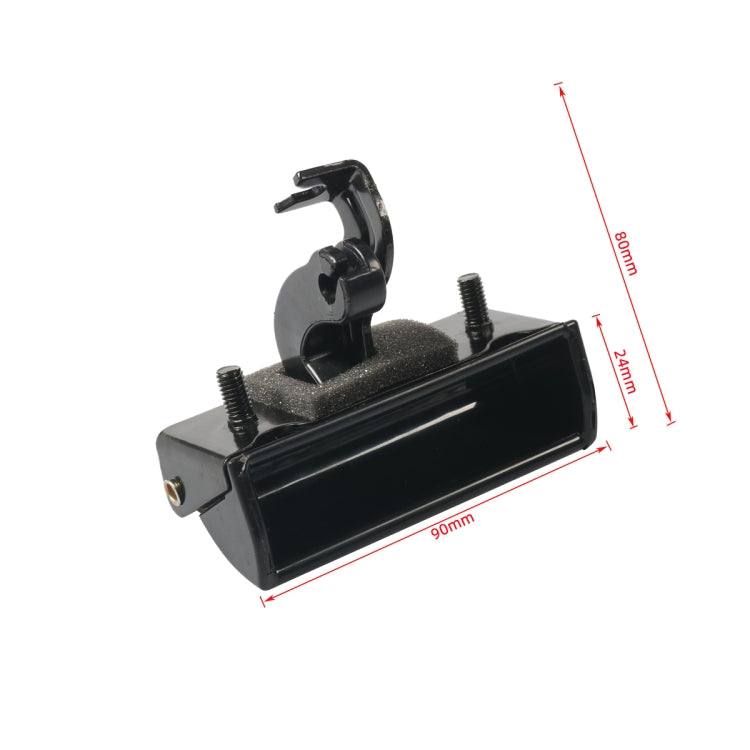 Car Tailgate Handle for Honda Fit 4-door 2007-2013 74810-S6A-003(Black) by buy2fix