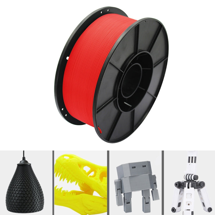 1.0KG 3D Printer Filament PLA-F Composite Material(Red) - Consumables by buy2fix | Online Shopping UK | buy2fix