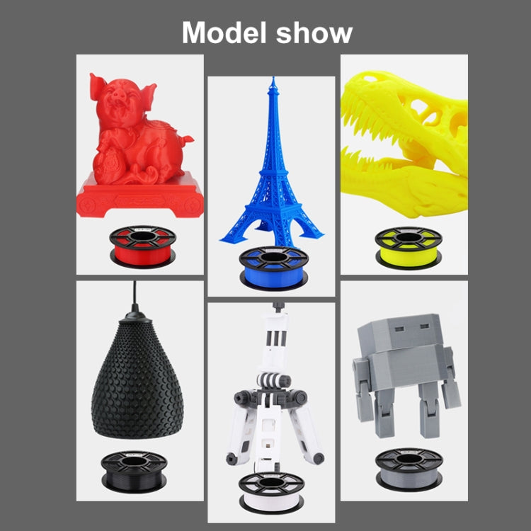 1.0KG 3D Printer Filament PLA-F Composite Material(Red) - Consumables by buy2fix | Online Shopping UK | buy2fix