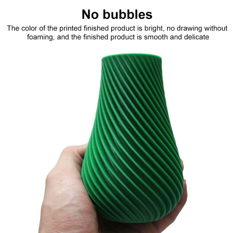 1.0KG 3D Printer Filament PLA-F Composite Material(Green) - Consumables by buy2fix | Online Shopping UK | buy2fix
