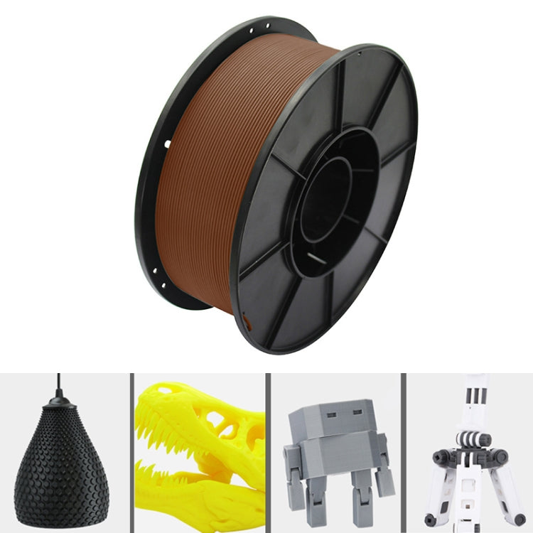 1.0KG 3D Printer Filament PLA-F Composite Material(Brown) - Consumables by buy2fix | Online Shopping UK | buy2fix