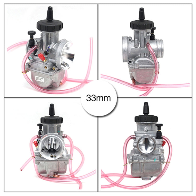 PWK33mm Universal Motorcycle Carburetor Carb Motor Carburetor - Engines & Engine Parts by buy2fix | Online Shopping UK | buy2fix