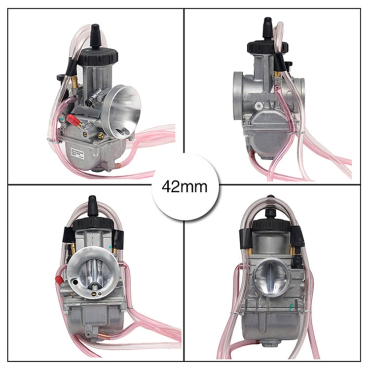PWK42mm Universal Motorcycle Carburetor Carb Motor Carburetor - Engines & Engine Parts by buy2fix | Online Shopping UK | buy2fix