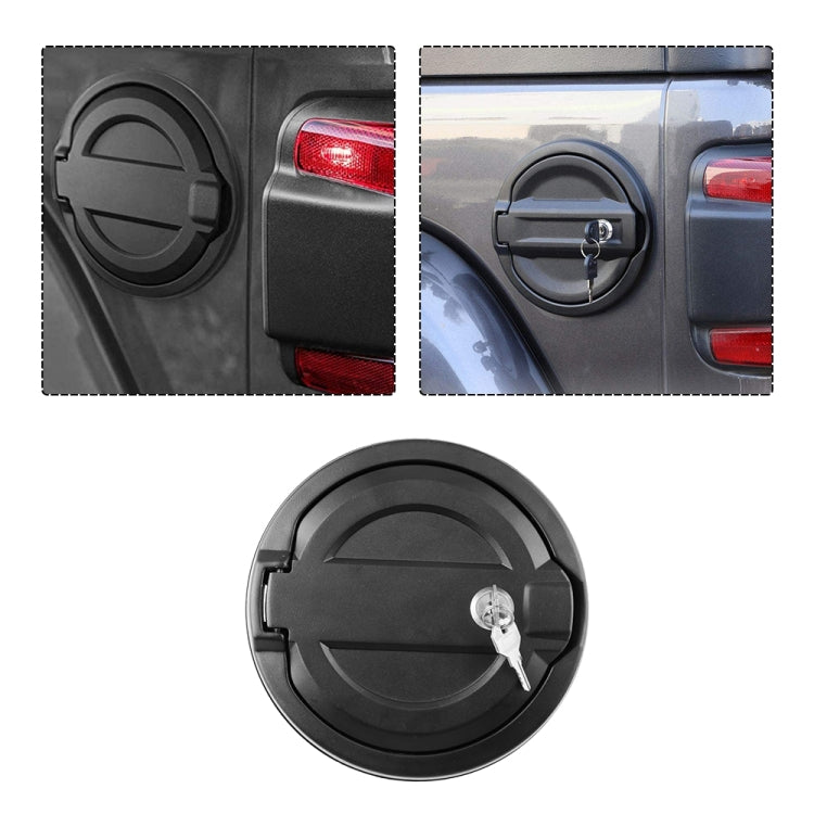 Car Modified Aluminum Alloy Oil Cap Engine Tank Cover for Jeep Wrangler JL JLU 2018-2019 by buy2fix