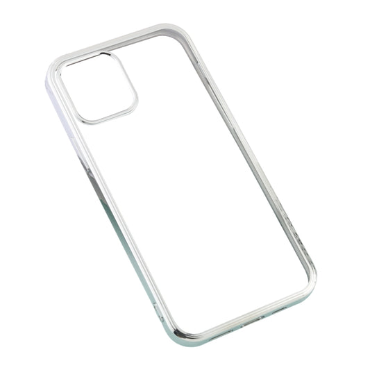 For iPhone 12 / 12 Pro Ultra-thin Plating TPU Protective Soft Case(Silver) by buy2fix