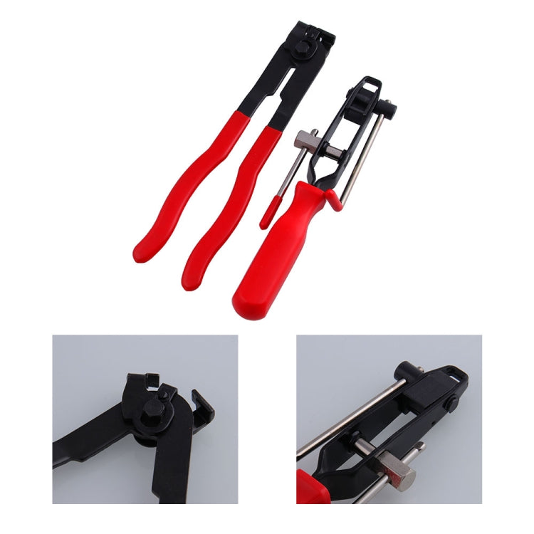 2 in 1 Car CV Joint Boot Clamps Pliers Car Banding Tools Kit Set - Hand Tool Sets by buy2fix | Online Shopping UK | buy2fix