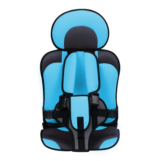 Car Portable Children Safety Seat, Size:50 x 33 x 21cm (For 0-5 Years Old)(Light Blue + Grey) - Seat Accessories by buy2fix | Online Shopping UK | buy2fix