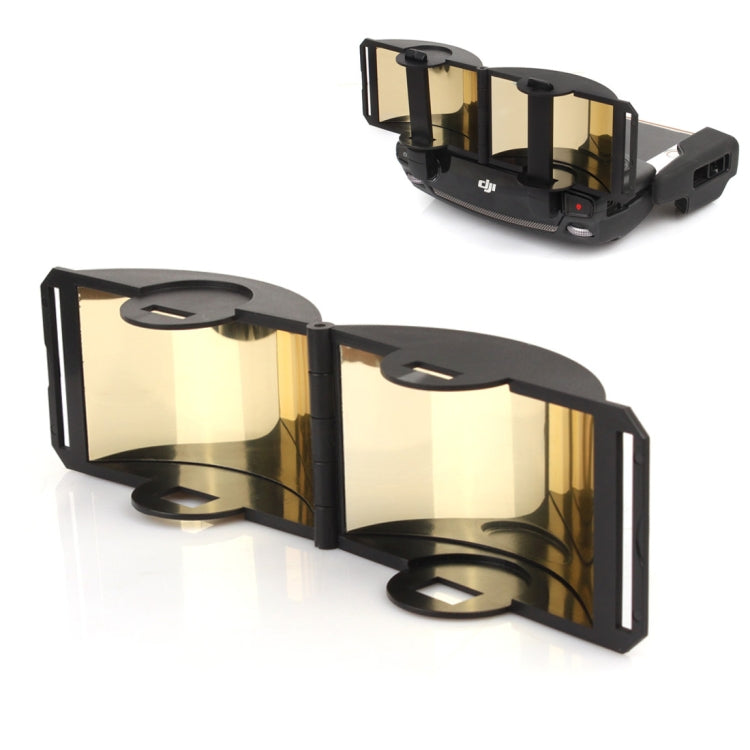 Sunnylife MV-ZC601 For DJI Mavic Air / DJI Mavic Mini Remote Control Hood Mirror Range Extender(Gold) - Other by buy2fix | Online Shopping UK | buy2fix
