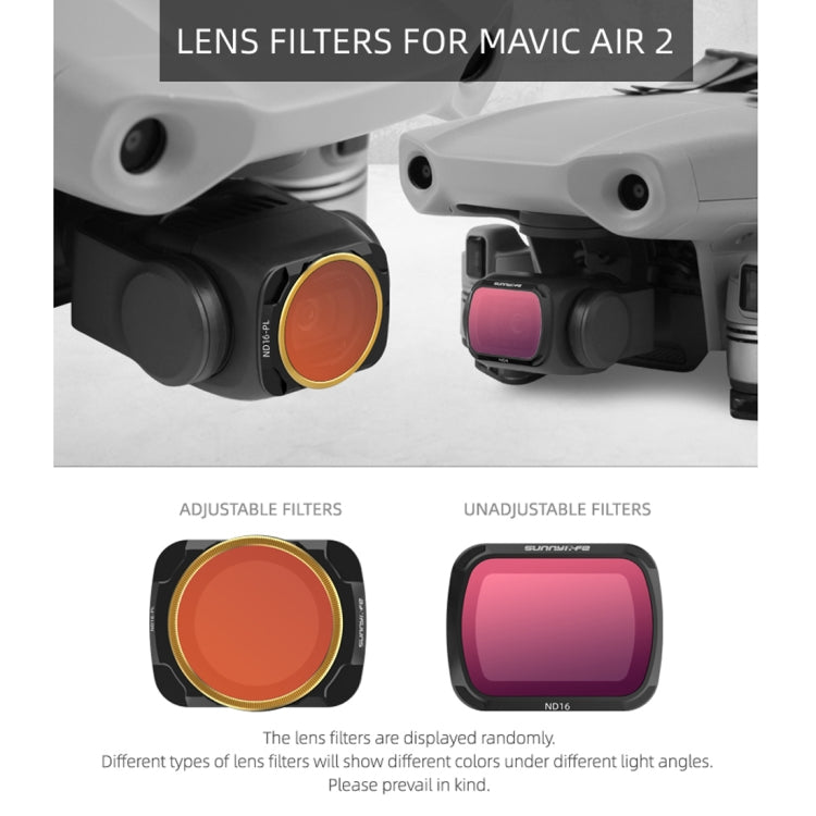 Sunnylife AIR2-FI9282 For DJI Mavic Air 2 ND32-PL Coating Film Lens Filter - Lens Filter by buy2fix | Online Shopping UK | buy2fix