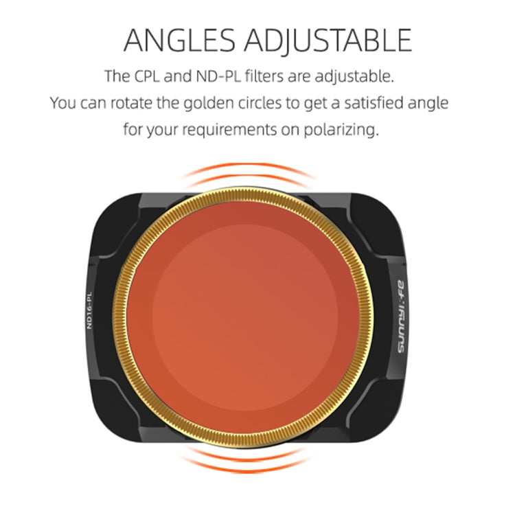 Sunnylife AIR2-FI9282 For DJI Mavic Air 2 ND32-PL Coating Film Lens Filter - Lens Filter by buy2fix | Online Shopping UK | buy2fix