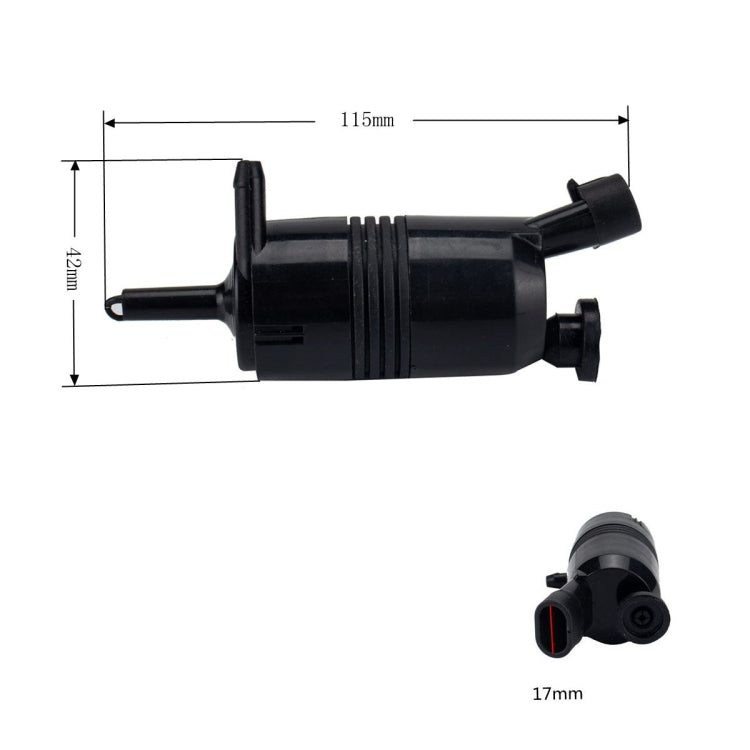 Windshield Washer Wipers Washer Pump 22127652 for Cadillac / Buick by buy2fix