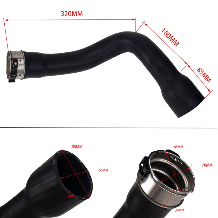 Intake Hose Turbo Intercooler Pipe 13242121 for INSIGNIA by buy2fix