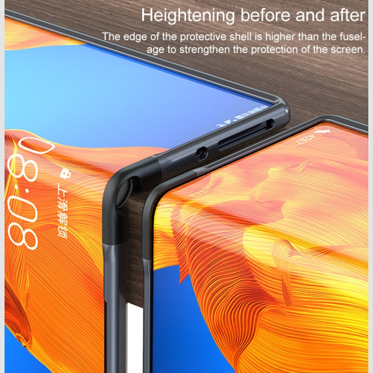 For Huawei Mate Xs / X Foldable Frame Shockproof Protective Case(Black) - Huawei Cases by buy2fix | Online Shopping UK | buy2fix