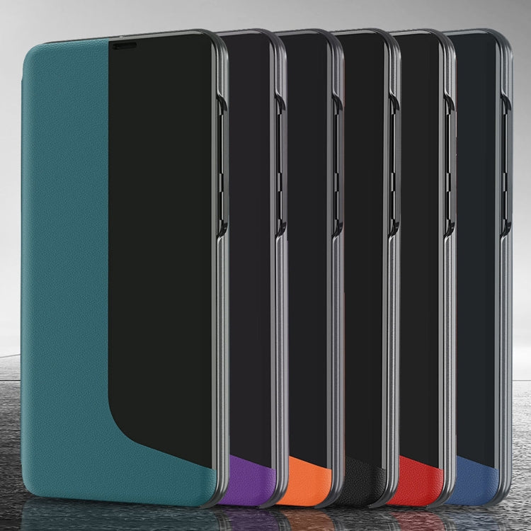 For Huawei Mate 20 Attraction Flip Holder Leather Phone Case(Purple) by buy2fix