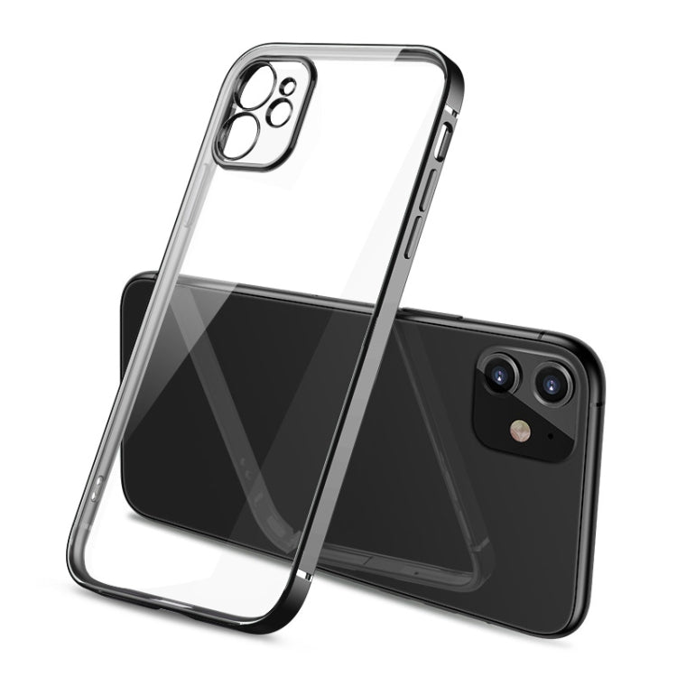 For iPhone 11 Magic Cube Plating TPU Protective Case(Black) - iPhone 11 Cases by buy2fix | Online Shopping UK | buy2fix