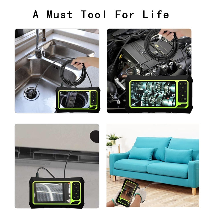 5.5mm 1080P IP68 Waterproof 4.3 inch Screen Single Camera Digital Endoscope, Line Length:2m - by buy2fix | Online Shopping UK | buy2fix