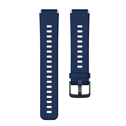 For Huawei TalkBand B6 Silicone Watch Band(Dark Blue) by buy2fix