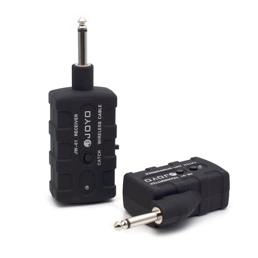 JOYO JW-01 Low Noise Portability Guitar Wireless Audio Transmitter Audio Receiver, Plug:US Plug(Black) by JOYO