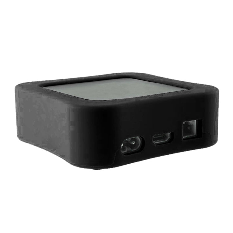 For Apple TV 4K 5th / 4th Anti-slip Shockproof Silicone Remote Control Protective Case(Black) - Remote Control Covers by buy2fix | Online Shopping UK | buy2fix