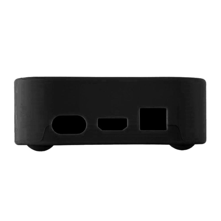 For Apple TV 4K 5th / 4th Anti-slip Shockproof Silicone Remote Control Protective Case(Black) - Remote Control Covers by buy2fix | Online Shopping UK | buy2fix