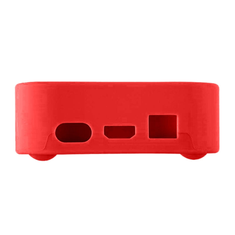 For Apple TV 4K 5th / 4th Anti-slip Shockproof Silicone Remote Control Protective Case(Red) - Remote Control Covers by buy2fix | Online Shopping UK | buy2fix