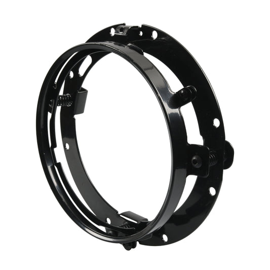 Motorcycle 7 inch Round Headlight Ring Mounting Bracket for Harley Davidson (Black) by buy2fix