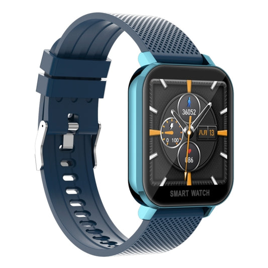 MT28 1.54 inch TFT Screen IP67 Waterproof Business Sport Silicone Strip Smart Watch, Support Sleep Monitor / Heart Rate Monitor / Blood Pressure Monitoring(Blue) by buy2fix