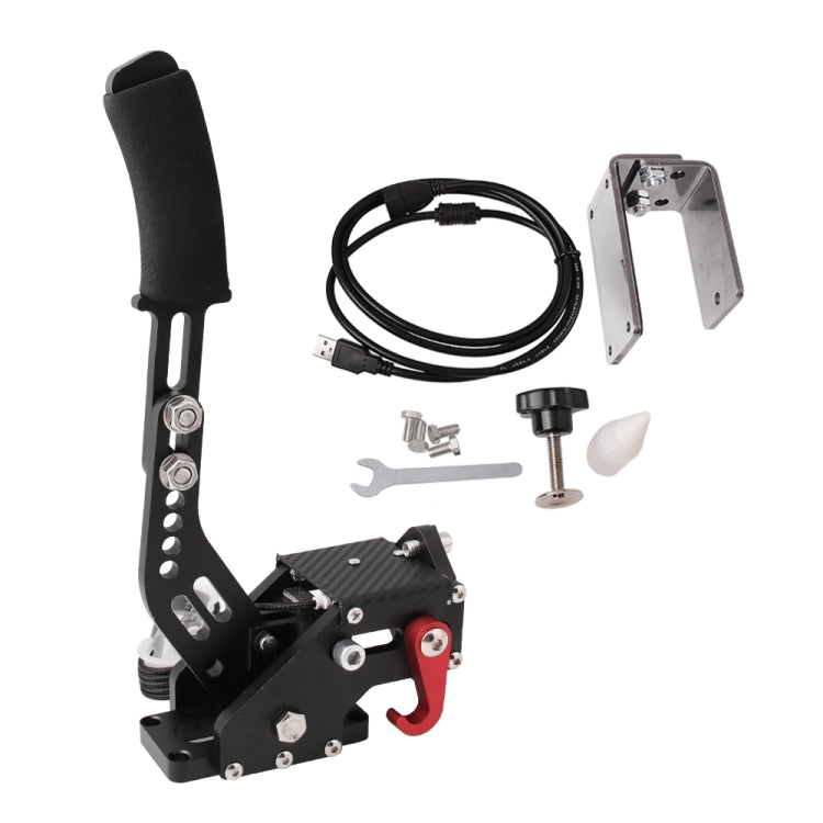 Universal USB Horizontal Drift Rally Racing Handbrake Lever Professional Gaming Peripherals for Racing Games G25/27/29 T500 - Brake System by buy2fix | Online Shopping UK | buy2fix