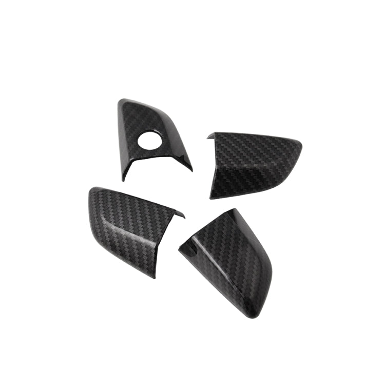 4 PCS Car Modified Carbon Door Handle Decoration for Honda Civic 2016-2020 - Door Handles by buy2fix | Online Shopping UK | buy2fix