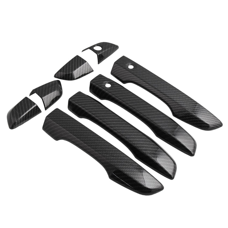 4 PCS Car Modified Carbon Door Handle Decoration for Honda Civic 2016-2020 - Door Handles by buy2fix | Online Shopping UK | buy2fix