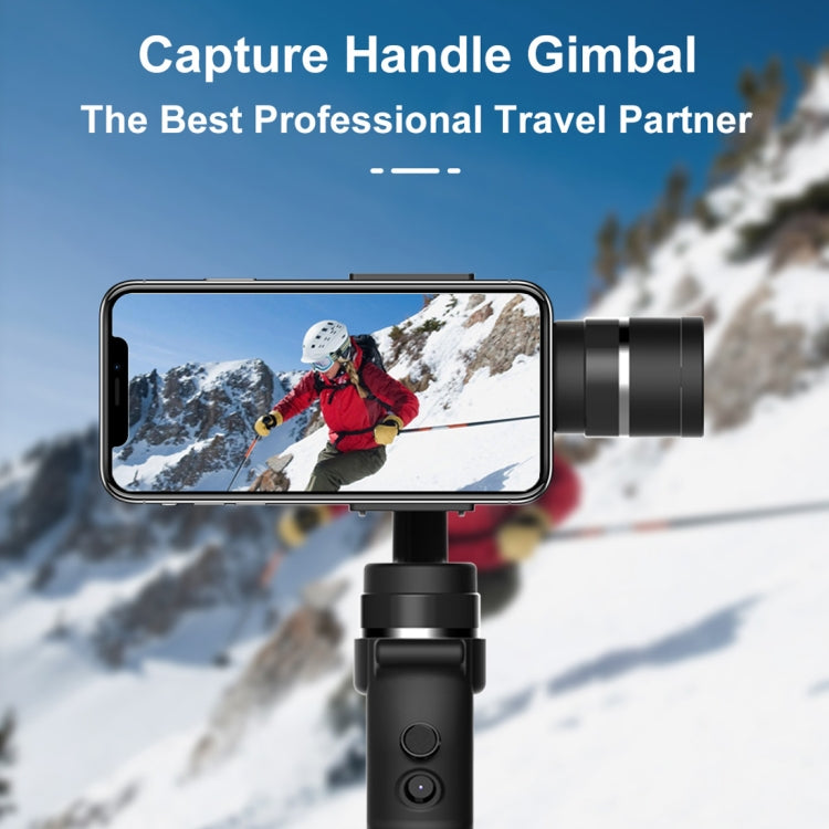 Funsnap Capture1 Outdoor Live Video Triaxial Handheld Gimbal Shooting Stabilizer(Black) - Handheld Gimbals by buy2fix | Online Shopping UK | buy2fix
