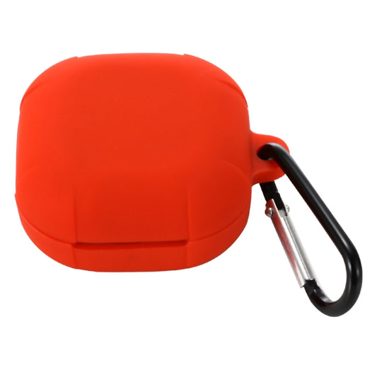 Anti-fall Silicone Earphone Protective Case with Hook For Samsung Galaxy Buds Live/ Buds2 / Buds Pro / Buds2 Pro (Red) by buy2fix