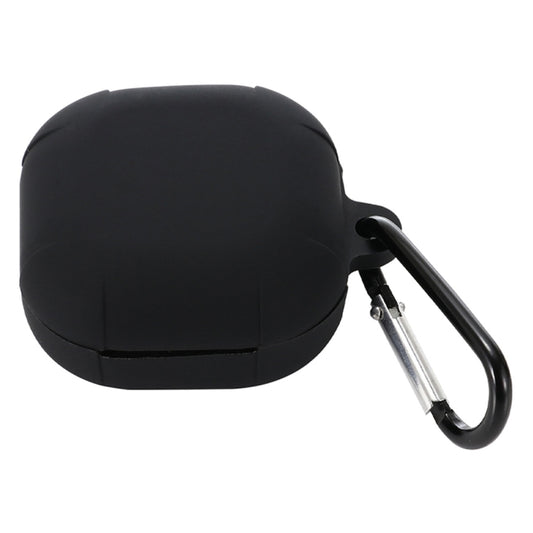 Anti-fall Silicone Earphone Protective Case with Hook For Samsung Galaxy Buds Live/ Buds2 / Buds Pro / Buds2 Pro (Black) by buy2fix
