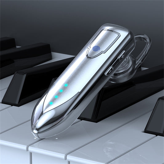 ME-3 Bluetooth 5.0 Business Style Touch Switch Bluetooth Earphone(Silver) by buy2fix