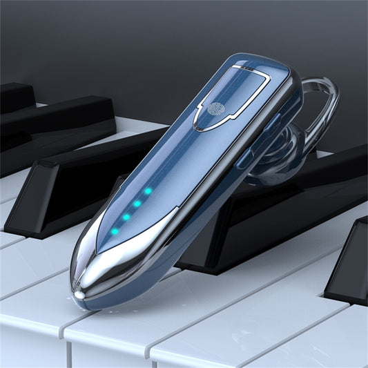 ME-3 Bluetooth 5.0 Business Style Touch Switch Bluetooth Earphone(Blue) by buy2fix