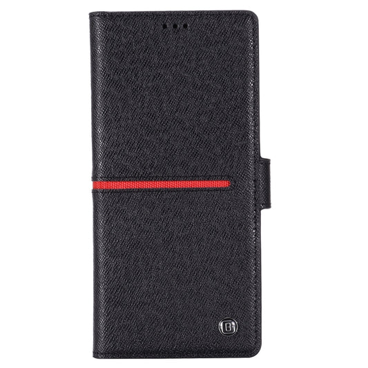 For Samsung Galaxy Note 20 GEBEI Top-grain Leather Horizontal Flip Protective Case with Holder & Card Slots & Wallet & Photo Frame(Black) by GEBEI