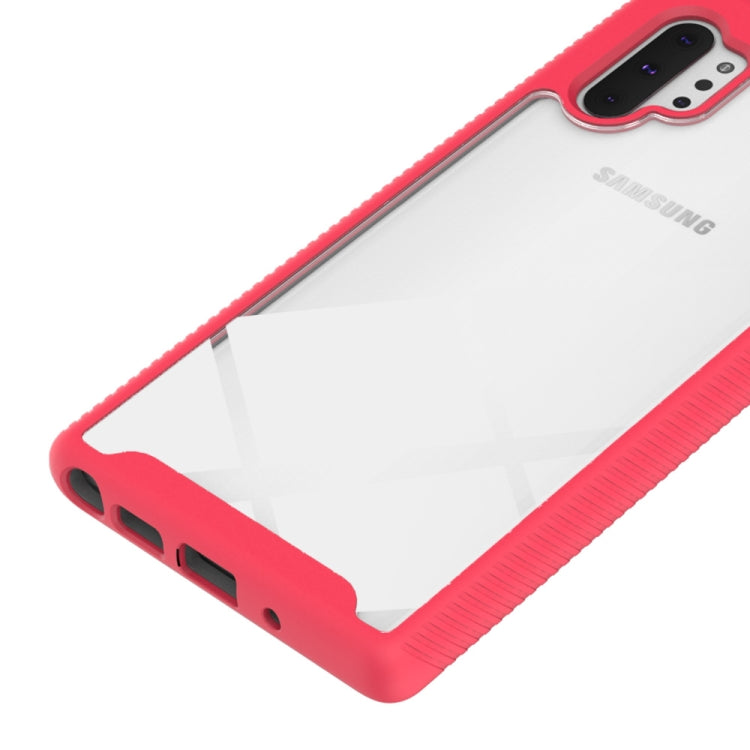 For Samsung Galaxy Note 10 Plus Starry Sky Solid Color Series Shockproof PC + TPU Protective Case(Black) - Galaxy Phone Cases by buy2fix | Online Shopping UK | buy2fix