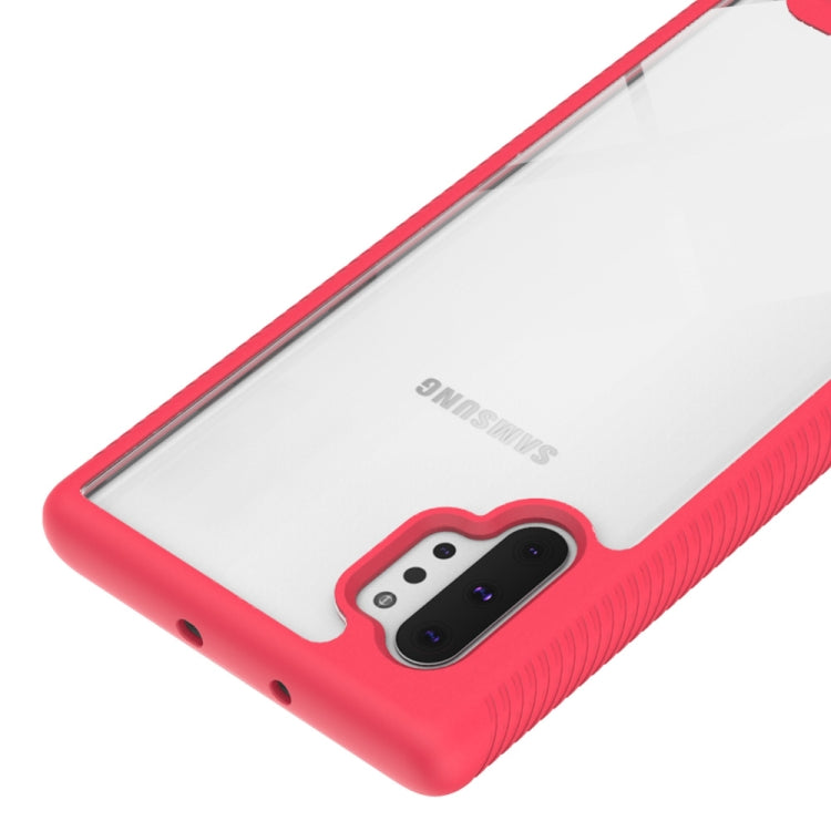 For Samsung Galaxy Note 10 Plus Starry Sky Solid Color Series Shockproof PC + TPU Protective Case(Black) - Galaxy Phone Cases by buy2fix | Online Shopping UK | buy2fix