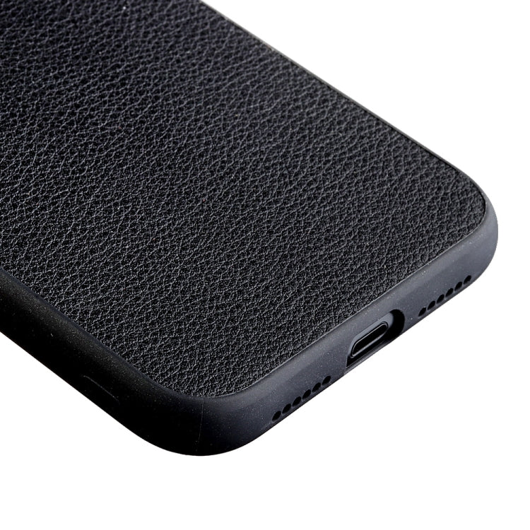 For iPhone 12 Pro Max Bead Texture Genuine Leather Protective Case(Green) - iPhone 12 Pro Max Cases by buy2fix | Online Shopping UK | buy2fix