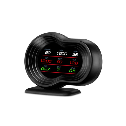 F9 OBD2 + GPS Mode Car HUD Head-up Display Speed / Water Temperature / Voltage Display by buy2fix