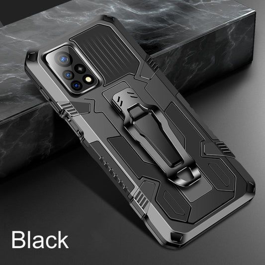 For Xiaomi Mi 10T 5G / 10T Pro 5G Armor Warrior Shockproof PC + TPU Protective Case(Black) by buy2fix