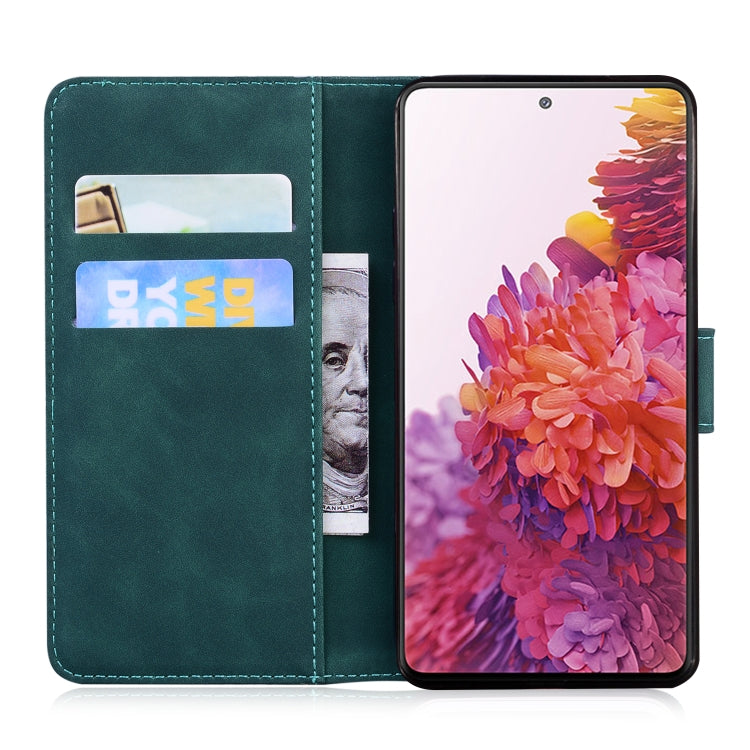 For Samsung Galaxy S20 FE / S20 FE 5G / S20 Lite Tiger Embossing Pattern Horizontal Flip Leather Case with Holder & Card Slots & Wallet(Green) - Galaxy S20 FE Cases by NILLKIN | Online Shopping UK | buy2fix