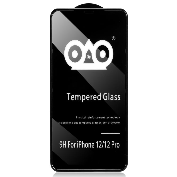 For iPhone 12 / 12 Pro Shockproof Anti-breaking Edge Airbag Tempered Glass Film - iPhone 12 / 12 Pro Tempered Glass by buy2fix | Online Shopping UK | buy2fix