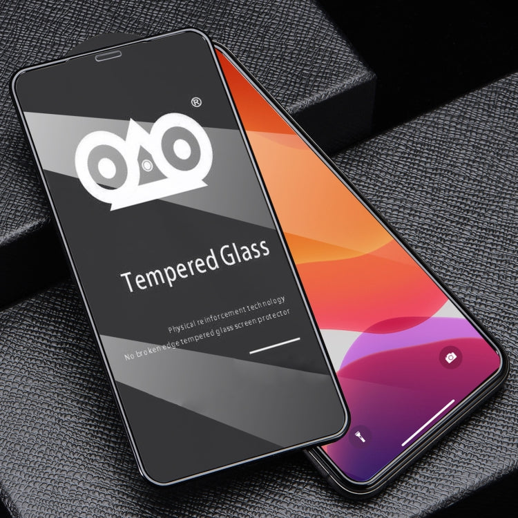 For iPhone 11 Shockproof Anti-breaking Edge Airbag Tempered Glass Film - iPhone 11 Tempered Glass by buy2fix | Online Shopping UK | buy2fix