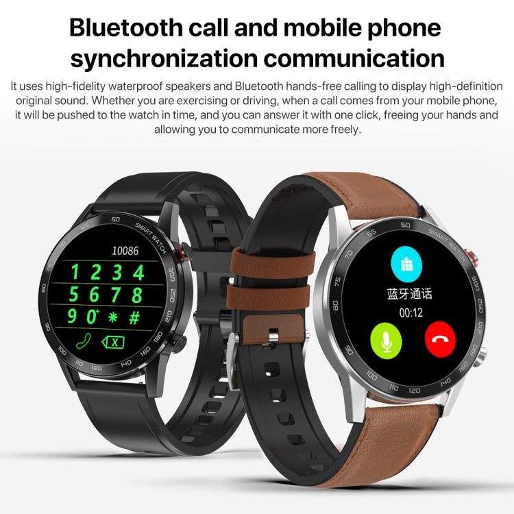 1.3 inch Touch Screen Dual-mode Bluetooth Smart Watch, Support Sleep Monitor / Heart Rate Monitor / Blood Pressure Monitoring(Silver Milanese Strap) - Smart Watches by buy2fix | Online Shopping UK | buy2fix